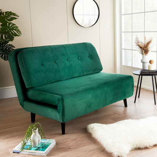 Dana Folding Sofa Bed – Green