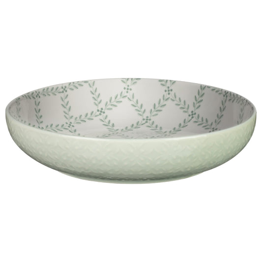 Pad Printed Pasta Bowl – Green