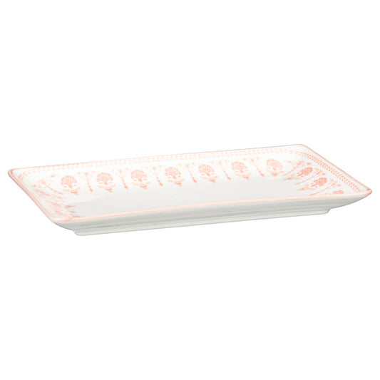 Pad Printed Platter – Pink