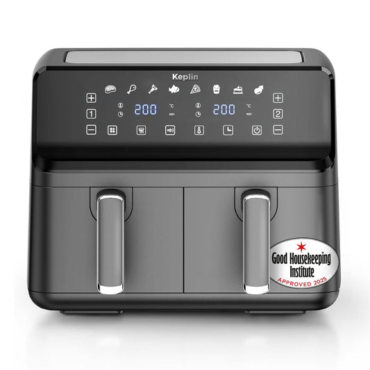 Keplin 9L Dual Zone Air Fryer – 8in1 Cooking Functions