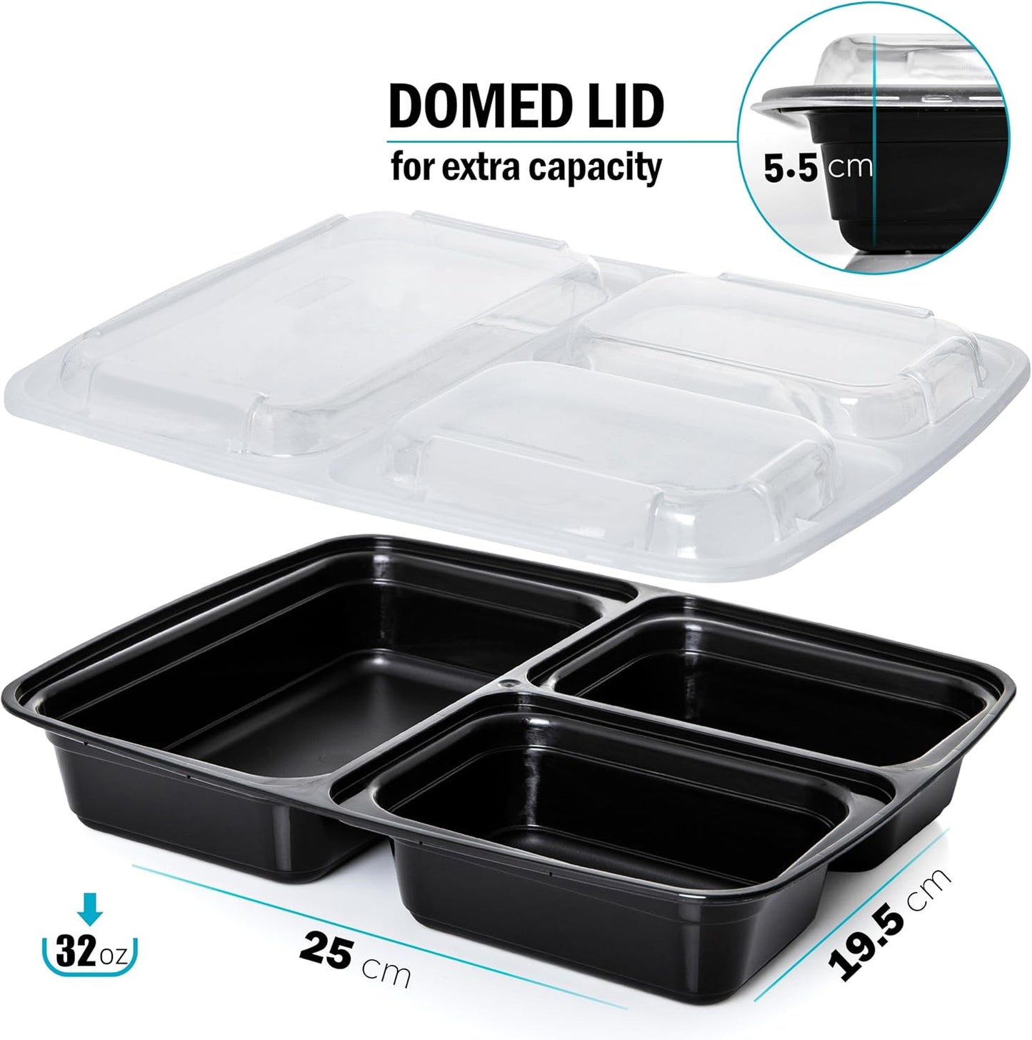 Igluu Meal Prep Containers Reusable (30 Pack)