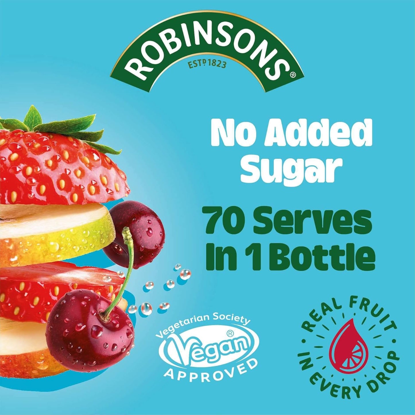 Robinsons Double Strength Orange Pack of 3