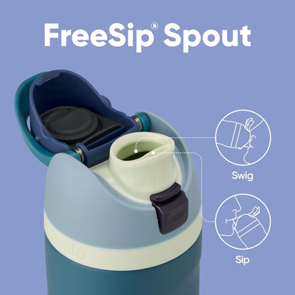 FreeSip Insulated Stainless Steel Water Bottle