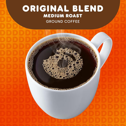 Dunkin’ Original Blend Medium Roast Ground Coffee, 30 Ounce