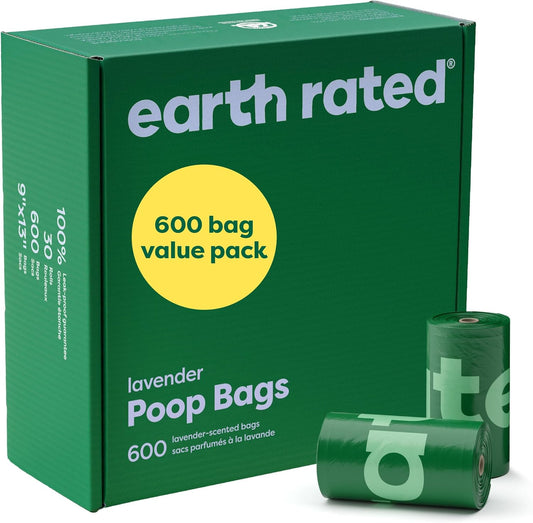 Earth Rated Dog Poop Bags Value Pack 600 Count