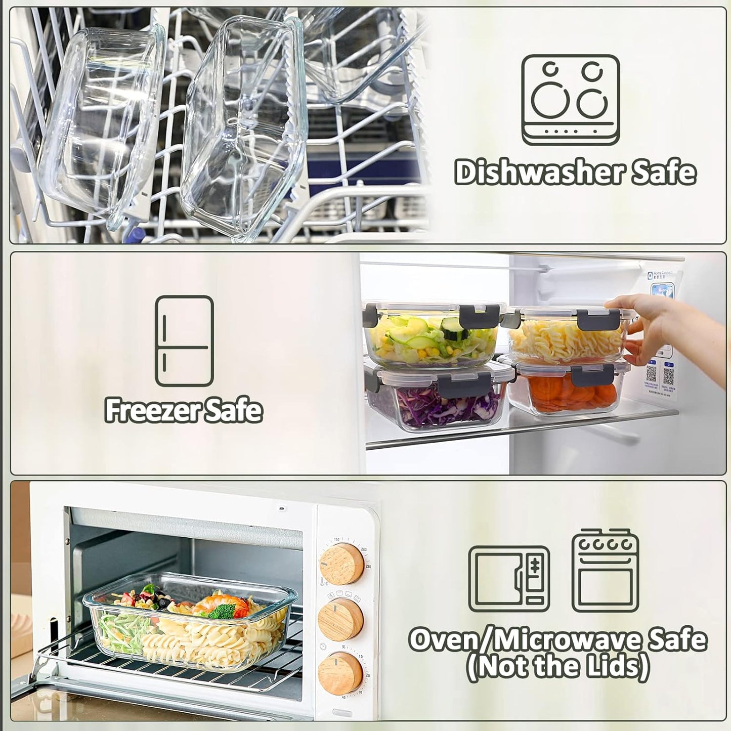Igluu Meal Prep Containers Reusable (30 Pack)