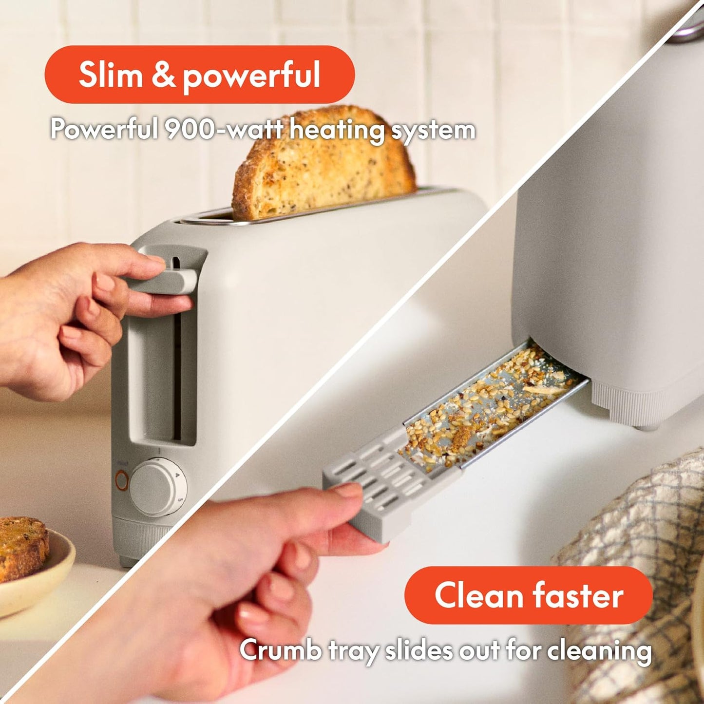 Bella 2 Slice Slim Toaster