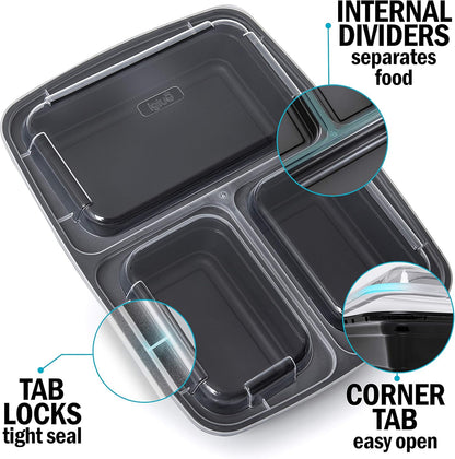 Igluu Meal Prep Containers Reusable (30 Pack)