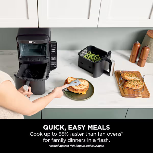Ninja Double Stack 2-Drawer Air Fryer 7.6L – SL300UK