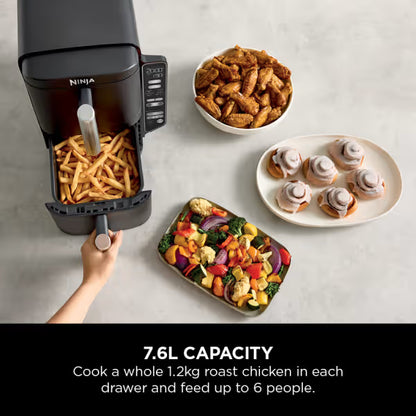 Ninja Double Stack 2-Drawer Air Fryer 7.6L – SL300UK