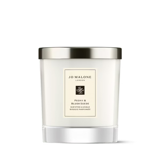 Peony & Blush Suede Scented Candle-200g